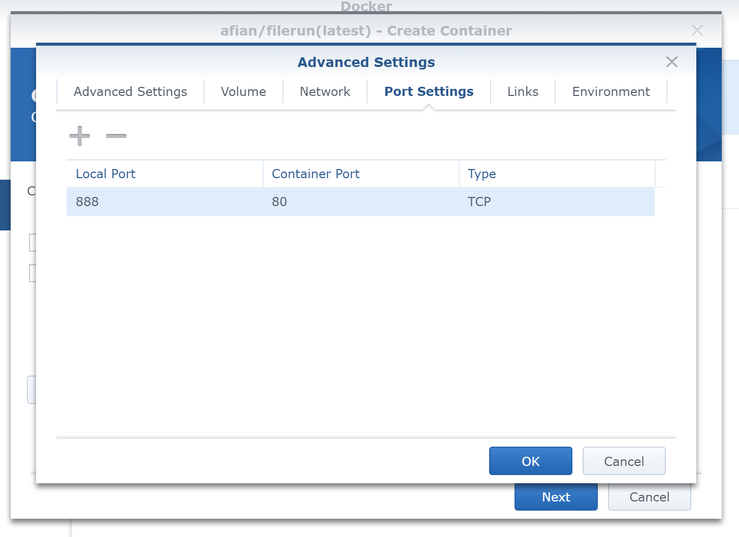 Custom HTTP
port